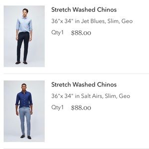 Selling 3 pairs of bonobos 36-34 men’s pants